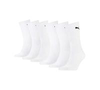PUMA 18 Paar Sportsocken Tennis Socken Gr. 35-49 Unisex für sie und ihn, Farbe:300 - white, Socken & Strümpfe:35-38