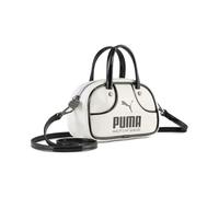 Tragetasche PUMA "1976 Micro 1 l Grip-Bag Erwachsene", Damen, Gr. B/H/T: 7cm x 10cm x 7cm onesize, weiß schwarz, Taschen (42044817-0) weiß schwarz