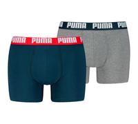 Puma 2-er Pack Herren Unterhose, blau, Gr. M