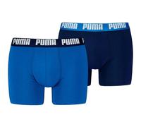 Puma 2-er Pack Herren Unterhose, blau, Gr. S