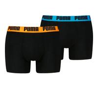 PUMA Boxer Boxershorts Men Herren Everyday Unterhose Unterwäsche 2er Pack, Farbe:Black Pop, Bekleidungsgröße:XXL