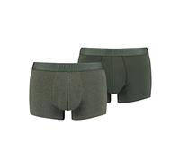 PUMA 2 er Pack Short Boxer Boxershorts Men Pant Unterwäsche kurz 100000884, Farbe:009 - Green Melange, Bekleidungsgröße:XL