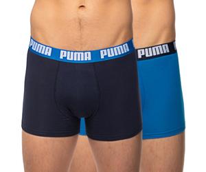 Puma 2-er Set Basic Boxer Blau