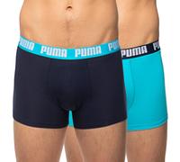 Puma 2-er Set Basic Boxer Blau & Türkis