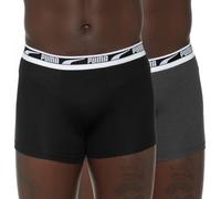 PUMA Mens Multi Logo Boxer Boxershorts, Black Combo, X-Large (2er Pack)