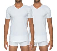 Puma 2-er Set V-Neck T-Shirts Weiß