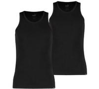 Puma 2P Basic Tank Top Schwarz Baumwolle Small Herren