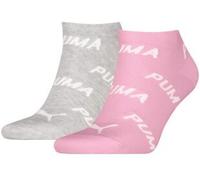 Puma 2P BWT Sneaker Sock Rosa/Grau Gr 35/38