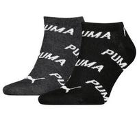 Puma 2P BWT Sneaker Sock Schwarz/Grau Gr 43/46