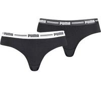 Puma 2P Logo Waistband Brazilian Schwarz X-Small Damen