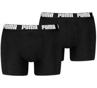 PUMA Boxershorts 2er-Pack Herren | Mit Aucun | Schwarz | Größe: M black / black