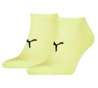 PUMA Sneaker-Socken 2er-Pack Unisex, Kleidung, Gelb, 39-42 Yellow