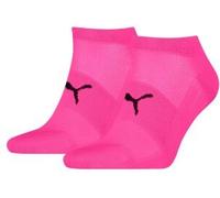 Puma 2P Sport Light Sneaker Socks Rosa Gr 39/42