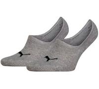 Puma Unisex Füßlinge High Cut Footie 2P 701225907-003 39-42 Middle Grey Melange