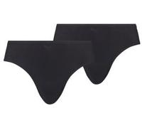 PUMA Damen Puma Women's One Size Brief 2 Pack Underwear, Schwarz, Einheitsgröße EU