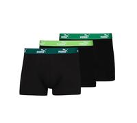 PUMA Herren Unterhosen Shorts Promo Boxer 6er Pack, Farbe:Schwarz, Größe:M, Artikel:-004 Black Green Combo