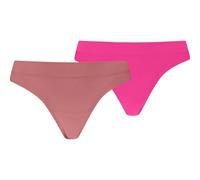 Puma 3D Knit Sport Strings 2er-Pack Damen Bikinihose, pink XL