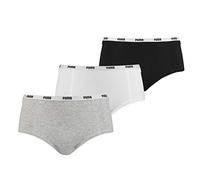 PUMA Mini Short 3er Pack Damen Weiss Grau F015 weiss XL