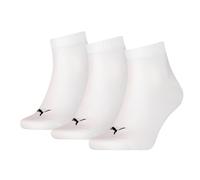 Puma Socken Quarter Plain 3er Pack weiß/schwarz