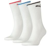 Puma Sport Crew Stripe Socken 3 Paare EU 35-38 White (Herstellerartikelnummer: 100000946-002-035)