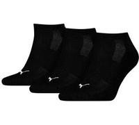 PUMA Gepolsterte Sneakersocken Unisex (3er-Pack), Kleidung, Schwarz, 35-38 Black