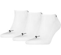 Puma 3P Cushioned Ankle Sock Weiß Gr 43/46