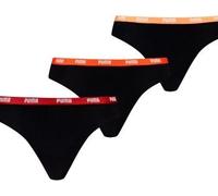 Puma 3P Iconic String Schwarz/Rot Baumwolle X-Large Damen