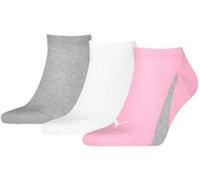 Puma 3P Lifestyle Sneaker Socks Rosa/Grau Gr 39/42