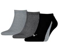 Puma 3P Lifestyle Sneaker Socks Schwarz/Grau Gr 43/46