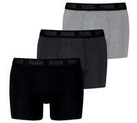 Puma 3P Men Everyday Boxer Schwarz/Grau Baumwolle Medium Herren