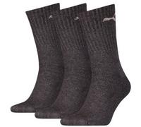 Puma 3P Sport Crew Socks Anthrazit Gr 39/42