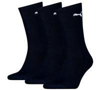 Puma 3P Sport Crew Socks Dunkelblau Gr 47/49