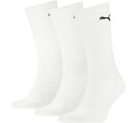 Tennissocken Puma Sport Crew Lightweight 3P - white 39-42