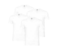 Puma T-Shirt Basic V-Ausschnitt Herren – 6er Pack Weiß Größe S