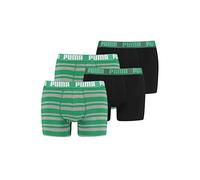 PUMA 4 er Pack Boxer Boxershorts Men Herren Unterhose Pant Unterwäsche, Farbe:327 - Green, Bekleidungsgröße:M
