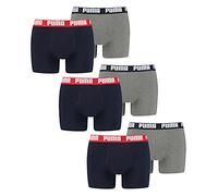 PUMA 6 er Pack Boxer Boxershorts Herren Unterwäsche sportliche Retro Pants
