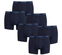 Puma Herren Basic Boxer 2p Flat-Sheets, 321 - Navy, XXL EU