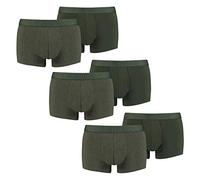 PUMA 6 er Pack Short Boxer Boxershorts Men Pant Unterwäsche kurz 100000884, Farbe:009 - Green Melange, Bekleidungsgröße:S