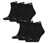 PUMA Herren Socken schwarz / weiß, Größe 35-38, 5697555 Schwarz / Weiß 37,5