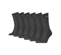 PUMA 6 Paar Sportsocken Tennis Socken Gr. 35-49 Unisex für sie und ihn, Farbe:201 - anthracite, Socken & Strümpfe:47-49