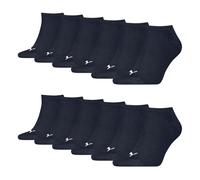 PUMA Unisex Plain Sneaker Sock, Navy-New, 39/42 (3er Pack)