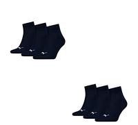 Puma Sportsocken Quarter Plain 3er Pack navy 47-50