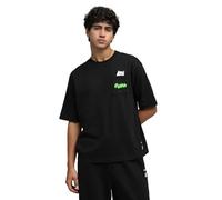 Puma 633779 Casual PUMA X, RIPNDIP RELAXED POCKET TEE Herren, 25 Herbst Winter Farbe PUMA Schwarz (01), S