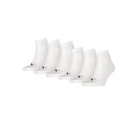 Puma Quarter Socken 6-Pack weiß 3.0 : 35-38