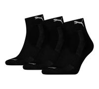 Puma Quarter Cushioned Socken 3-Pack schwarz : 43-46