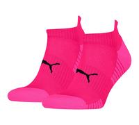 Sneakersocken PUMA "PUMA UNISEX SPORT CUSHIONED SNEAKER 2P", Herren, Gr. 39-42, pink (pink combo), Materialmix, normal, Socken Sneakersocken, Gepolsterte Sohle, niedriger Schnitt (99102041-39) pink co