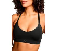 PUMA Triangel-BH mit Logo und gekreuzten Trägern in Black, Größe XL