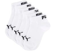 Puma Kinder Socken Kids Plain Quarter 3P 701233224-300, 3er Pack, Weiß, Gr. 39-42