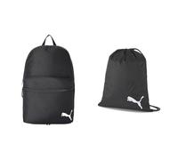 PUMA 76855 Uni rucksack, Black, OSFA & 76853 Uni Turnbeutel, Black, OSFA