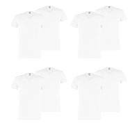 PUMA 10 er Pack Basic V Neck T-Shirt Men Herren Unterhemd V-Ausschnitt, Farbe:300 - White, Bekleidungsgröße:L